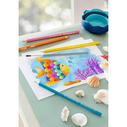 Artikelbild 4 für FABER-CASTELL KINDER-AQUARELL Aquarellstifte farbsortiert, 1 St., Artikelnummer 748977