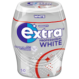 Artikelbild 1 für extra® PROFESSIONAL WHITE Kaugummis 50 Dragees, Artikelnummer 129417