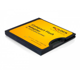 Artikelbild 1 für DeLOCK Compact Flash Adapter für SD Speicherkarten Multi-Compact Flash, microSD, miniSD, SD-Kartenleser schwarz, Artikelnummer 383412