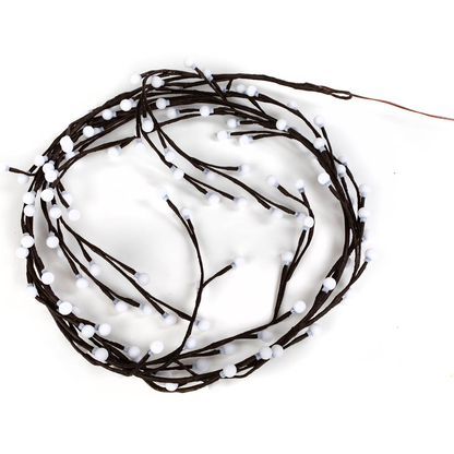 Artikelbild 4 für Idena 120er Kugel-Zweige LED Lichterkette braun 7,0 m, 1 St., Artikelnummer 443117