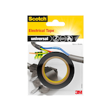 Artikelbild 1 für Scotch universal Electrical Tape Isolierband schwarz 15,0 mm x 10,0 m 1 Rolle, Artikelnummer 570596
