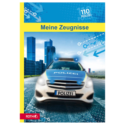 Artikelbild 2 für ROTH Zeugnismappe DIN A4, 10 Hüllen Polizei 110, 1 St., Artikelnummer 581209