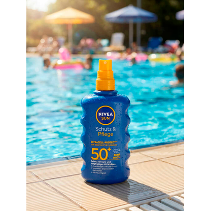 Artikelbild 4 für NIVEA SUN Schutz & Pflege Sonnenspray 200 ml, Artikelnummer 627907
