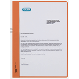 Artikelbild 1 für ELBA Klemmhefter orange, 50 St., Artikelnummer 935890