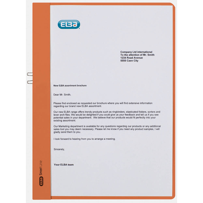 Artikelbild für ELBA Klemmhefter orange, 50 St., Artikelnummer 935890