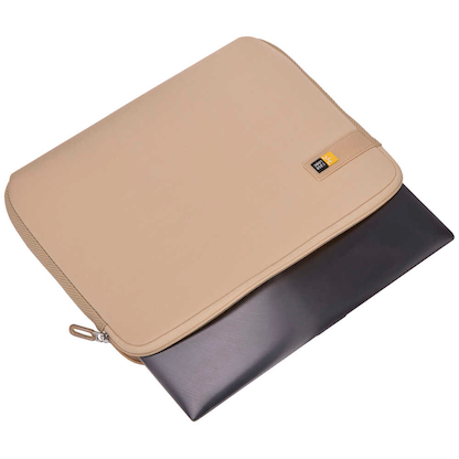 Artikelbild 4 für case LOGIC® Laptophülle Sleeve Polyester hellbraun bis 33,8 cm (13,3 Zoll), Artikelnummer 770109