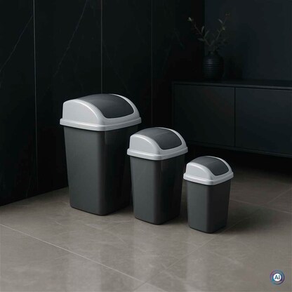 Artikelbild 10 für MAUL swing Mülleimer 24,0 l dunkelgrau, 1 St., Artikelnummer 778948