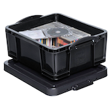 Artikelbild 1 für Really Useful Box Aufbewahrungsbox 18,0 l schwarz 48,0 x 39,0 x 20,0 cm, 1 St., Artikelnummer 638775
