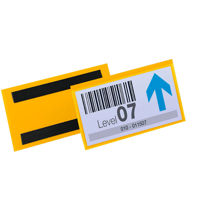 Artikelbild 2 für DURABLE Magnettaschen gelb 15,0 x 6,7 cm, 50 St., Artikelnummer 974808