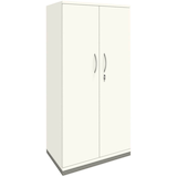 Artikelbild 1 für fm Aktenschrank Sidney, 4260672330959 weiß 3 Fachböden 80,0 x 44,2 x 151,7 cm, Artikelnummer 352231