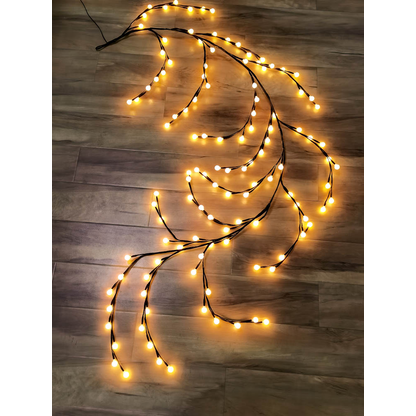 Artikelbild 2 für Idena 120er Kugel-Zweige LED Lichterkette braun 7,0 m, 1 St., Artikelnummer 443117