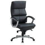 Artikelbild 1 für XXL Chefsessel, BT-0066-1 Kunstleder schwarz, Gestell silber, Artikelnummer 635627