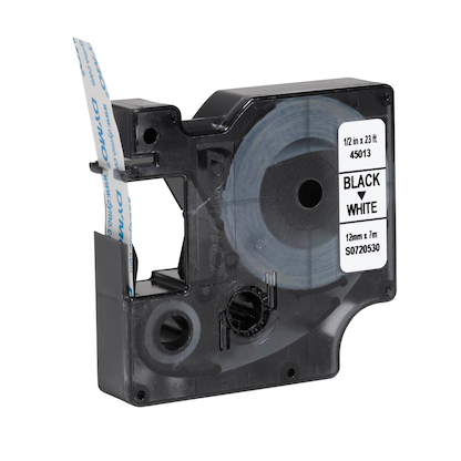 Artikelbild 3 für DYMO Schriftbänder D1 45013 2093097 ( 10 X S0720530), 12 mm, schwarz auf weiß, 10 St., Artikelnummer 918230