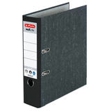Artikelbild 1 für herlitz maX.file nature Ordner schwarz marmoriert Karton 8,0 cm DIN A4, 1 St., Artikelnummer 138974