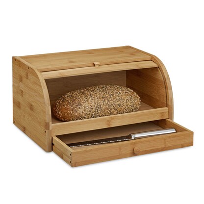 Artikelbild für relaxdays Brotkasten braun, 1 St., Artikelnummer 360949