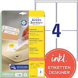 Artikelbild 1 für AVERY Zweckform Etiketten L4733REV-25 weiß 99,1 x 139,0 mm, 30 Blatt, Artikelnummer 345686