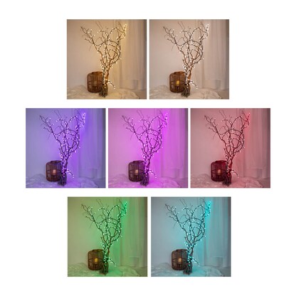 Artikelbild 14 für Idena 120er Kugel-Zweige LED Lichterkette braun 7,0 m, 1 St., Artikelnummer 443117