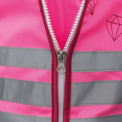 Artikelbild 7 für ROTH Mädchen Kinder-Warnweste Diamant pink Einheitsgröße, Artikelnummer 580809