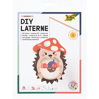 Artikelbild für folia Bastelset HEDGEHOG braun, Artikelnummer 692877