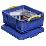 Artikelbild 1 für Really Useful Box Aufbewahrungsbox 18,0 l blau 48,0 x 39,0 x 20,0 cm, 1 St., Artikelnummer 638809