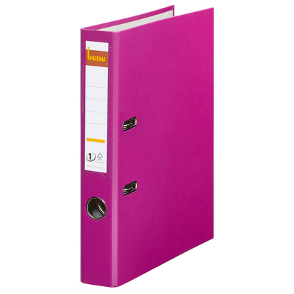 Artikelbild für bene No.1 Power Ordner brombeer Kunststoff 5,2 cm DIN A4, 1 St., Artikelnummer 426346