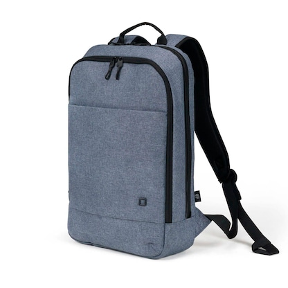 Artikelbild 3 für DICOTA Laptop-Rucksack Slim Eco MOTION Kunstfaser denim blau bis 35,8 cm (14,1 Zoll), Artikelnummer 281729