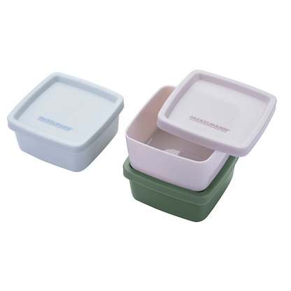 Artikelbild 2 für FACKELMANN Frischhaltedosen-Set Be The Move farbsortiert, 3 St., Artikelnummer 583767