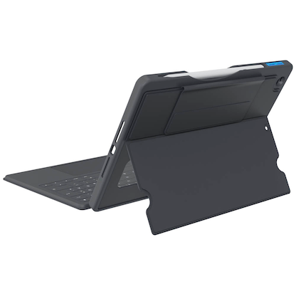 Artikelbild 5 für DEQSTER Smart Rugged Touch PLUS Keyboard Tablet-Tastatur schwarz geeignet für Apple iPad 7. Gen (2019), Apple iPad 8. Gen (2020), Apple iPad 9. Gen (2021), Artikelnummer 633517