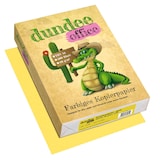 Artikelbild 1 für dundee Kopierpapier Color gelb DIN A4 80 g/qm 500 Blatt, Artikelnummer 451589