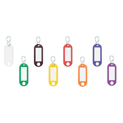 Artikelbild für WEDO Schlüsselanhänger farbsortiert, 100 St., Artikelnummer 290888