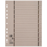 Artikelbild 1 für OXFORD Trennblätter DIN A4 1-10 grau, 250 g/qm, 100 St., Artikelnummer 255968