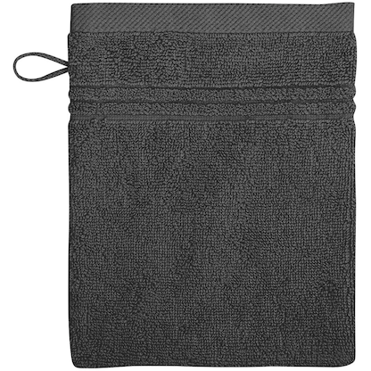 Artikelbild für Dyckhoff Waschlappen Nature anthrazit 16 x 21 cm, 6 St., Artikelnummer 791263