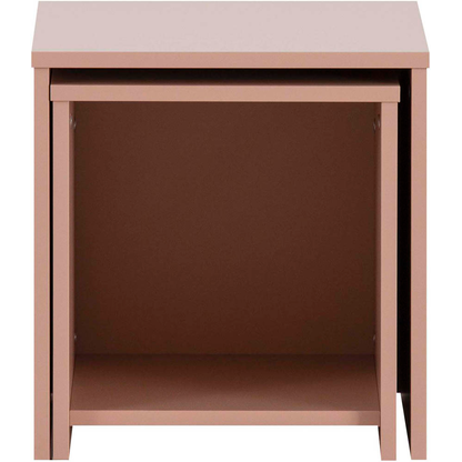 Artikelbild 6 für MÖBELPARTNER Smash Beistelltische-Set rechteckig Holzwerkstoff orange, 2 St., Artikelnummer 255097