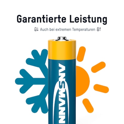 Artikelbild 8 für ANSMANN Batterien X-POWER Alkali-Mangan Mignon AA 1,5 V, 4 St., Artikelnummer 584870