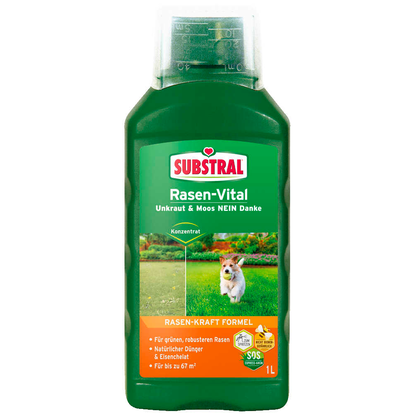Artikelbild für SUBSTRAL® Rasen-Vital Rasendünger 1,0 l, Artikelnummer 664757