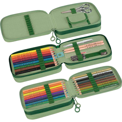 Artikelbild 4 für BRUNNEN Federmäppchen befüllt s'maepp Sweet Dino Jungle grün 33-teilig, 20,0 x 7,5 cm, Artikelnummer 778268