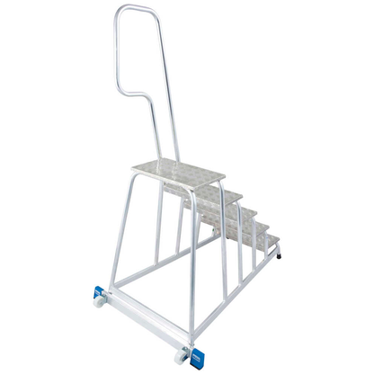 Artikelbild 2 für KRAUSE Montagetritt STABILO silber 5 Stufen, H: 140,0 cm, Artikelnummer 567824