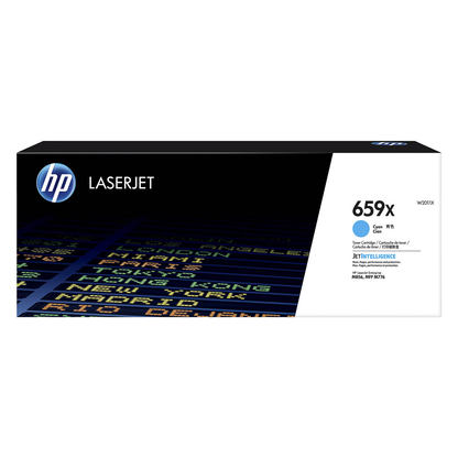 Artikelbild für HP 659X (W2011X) cyan Tonerkartusche, Artikelnummer 994871