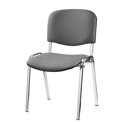 Artikelbild 3 für Nowy Styl Besucherstühle Iso ISO CR 1.3 C73 grau, gemustert Stoff, 4 St., Artikelnummer 104632