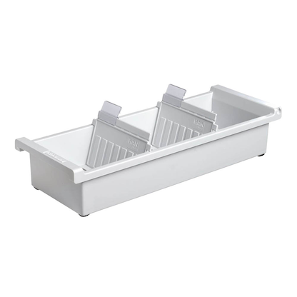 Artikelbild 2 für HAN Karteikasten DIN A7 für 1.300 Karteikarten grau ohne Deckel, Artikelnummer 184150