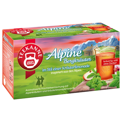 Artikelbild 2 für TEEKANNE Alpine Bergkräuter Tee 18 Portionen, Artikelnummer 418238