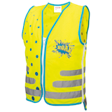 Artikelbild 1 für ROTH Jungen Kinder-Warnweste Roar neongelb Einheitsgröße, Artikelnummer 580817