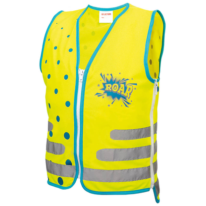 Artikelbild für ROTH Jungen Kinder-Warnweste Roar neongelb Einheitsgröße, Artikelnummer 580817