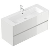 Artikelbild 1 für POSSEIK Waschbecken mit Unterschrank LIMES 120 weiß glanz 120,0 x 46,5 x 58,5 cm, Artikelnummer 667208