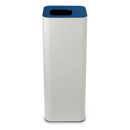 Artikelbild für TKG Pure Mülleimer 60,0 l weiß, blau, 1 St., Artikelnummer 404588