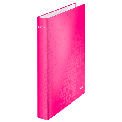 Artikelbild 2 für LEITZ WOW Ringbuch 2-Ringe pink 4,0 cm DIN A4, 1 St., Artikelnummer 656967