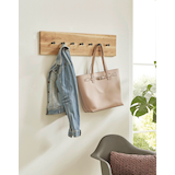 Artikelbild 1 für HAKU Möbel Wandgarderobe 22358 braun Holz 7 Haken 80,0 x 20,0 cm, Artikelnummer 551871