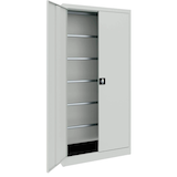 Artikelbild 1 für mauser Stahlschrank 790059A0 lichtgrau keine Fachböden 95,0 x 42,0 x 195,0 cm, aufgebaut, 1 St., Artikelnummer 600284