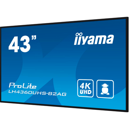 Artikelbild 4 für iiyama ProLite LH4360UHS-B2A UHD-Display, schwarz, 108,0 cm (43,0 Zoll), Artikelnummer 540726