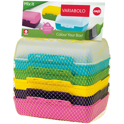 Artikelbild 2 für emsa Lunchboxen-Set Variabolo farbsortiert, 1 Set, Artikelnummer 958114
